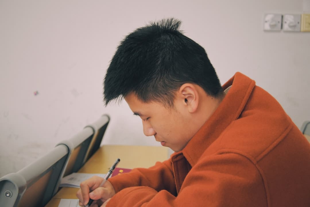 Online Proctoring - Student taking exam